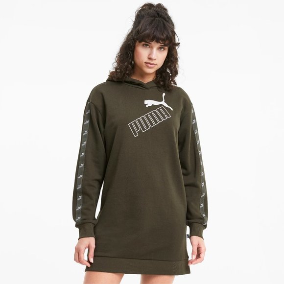 PUMA Women's Amplified Hooded Dress - Picture 3 of 4